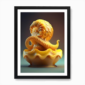 Octopus 3 Art Print