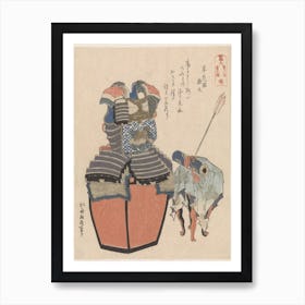 A Comparison Of Genroku Poems And Shells, Katsushika Hokusai 15 Art Print