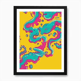 Psychedelic Art 7 Art Print