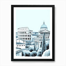 Rome, Italy Art Print