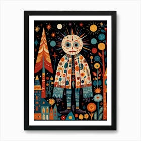 Spooky Night Art Print