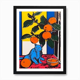 Magnolia Still Life 1 Pop Art  Art Print