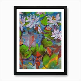 lotuses #iloveJapan series Art Print