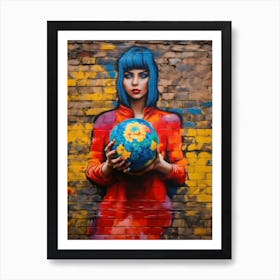 London Street Art Kmart Wall Art Art Print