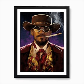 Django Unchained II Art Print