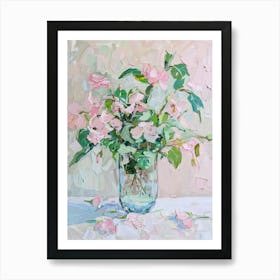 A World Of Flowers Sweet Peas 4 Painting Art Print