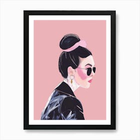 Portrait Of A Woman 301 Art Print