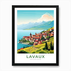 Switzerland Lavaux Travel 1 Art Print