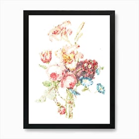 Bouquet Of Flowers Art Print