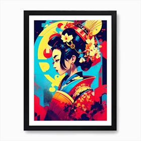 Geisha 94 Art Print