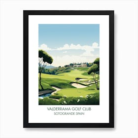 Valderrama Golf Club   Sotogrande Spain 1 Art Print