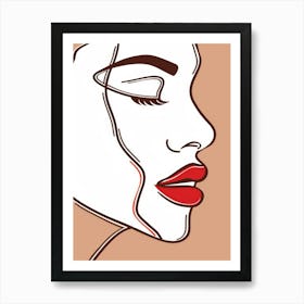 Portrait Of A Woman 288 Art Print