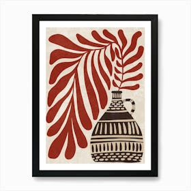 Red Jug Art Print