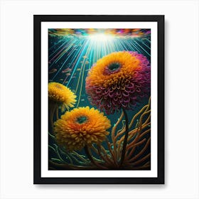 chrysanthemum ² Art Print