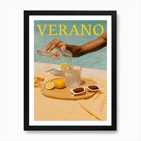 verano summer Art Print