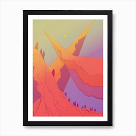 Pulsewidth Art Print