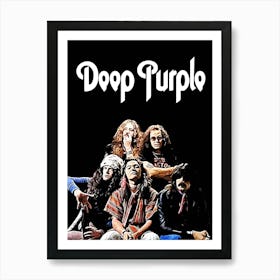 deep purple hard rock band music 16 Art Print