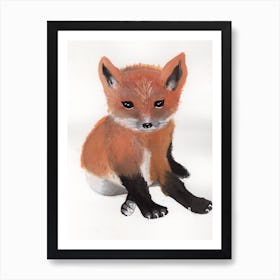 Baby Fox Art Print