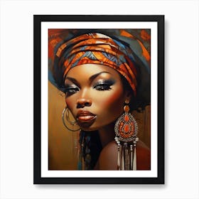 African Woman Art Print