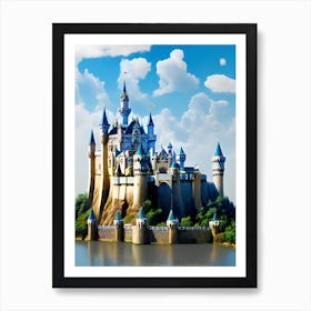 Disney Castle Art Print