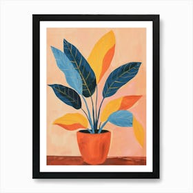 Potted Plant 11 Art Print