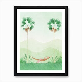 Hammock Time Art Print