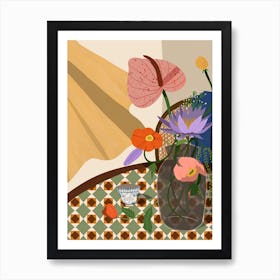 Flower Arrangement Art Print