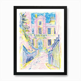 Doors And Gates Collection Edinbugh, Scotland 7 Art Print