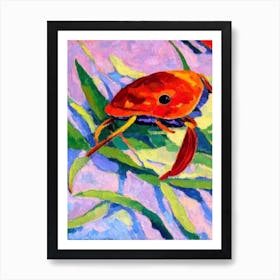 Velvet Crab Matisse Inspired Art Print