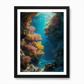 Coral Reef Art Print