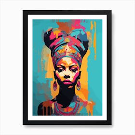 African Queen 2 Art Print