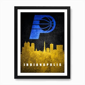 Indiana Pacers Art Print