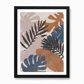 Tropical Leaves 7 Art Print