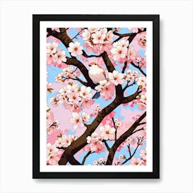 Cherry Blossom Tree 6 Art Print