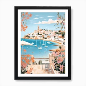 Ibiza Spain 2 Illustration Art Print