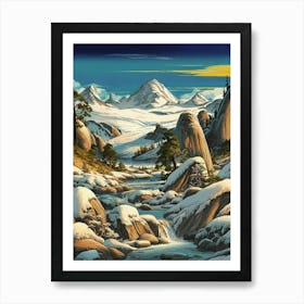 Winter Landscape 7 Art Print