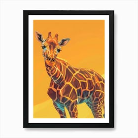 Giraffe 213 Art Print