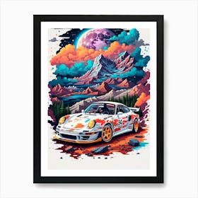 Porsche 911 Art Print