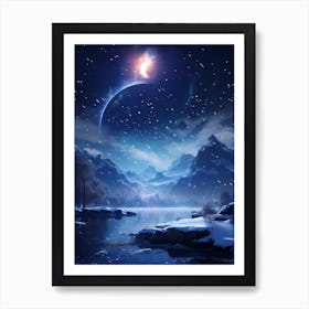 Winter Landscape Art Print