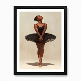 Perfect Ballerina Art Print