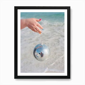 Disco Beach II on Film Art Print