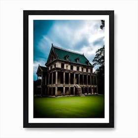 Abandoned Mansion Art Print