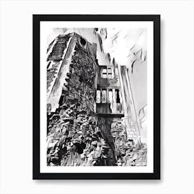 Ruins Of A Castle Art Print