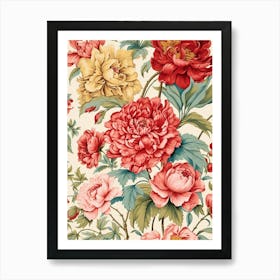 Peonies 109 Art Print