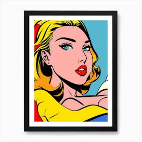 Vintage Look Pop Art Art Print