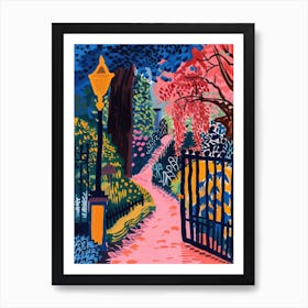 Holland Park London Parks Garden 2 Painting Art Print