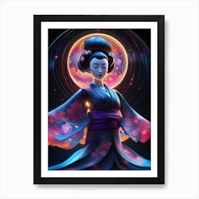 Geisha 61 Art Print