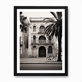 Palma De Mallorca, Spain, Black And White Analogue Photography 3 Art Print