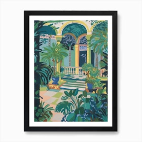 Giardini Botanici Villa Taranto Gardens, Italy, Painting 3 Art Print