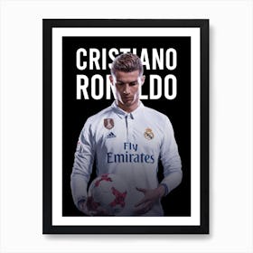 Cristiano Ronaldo 1 Art Print